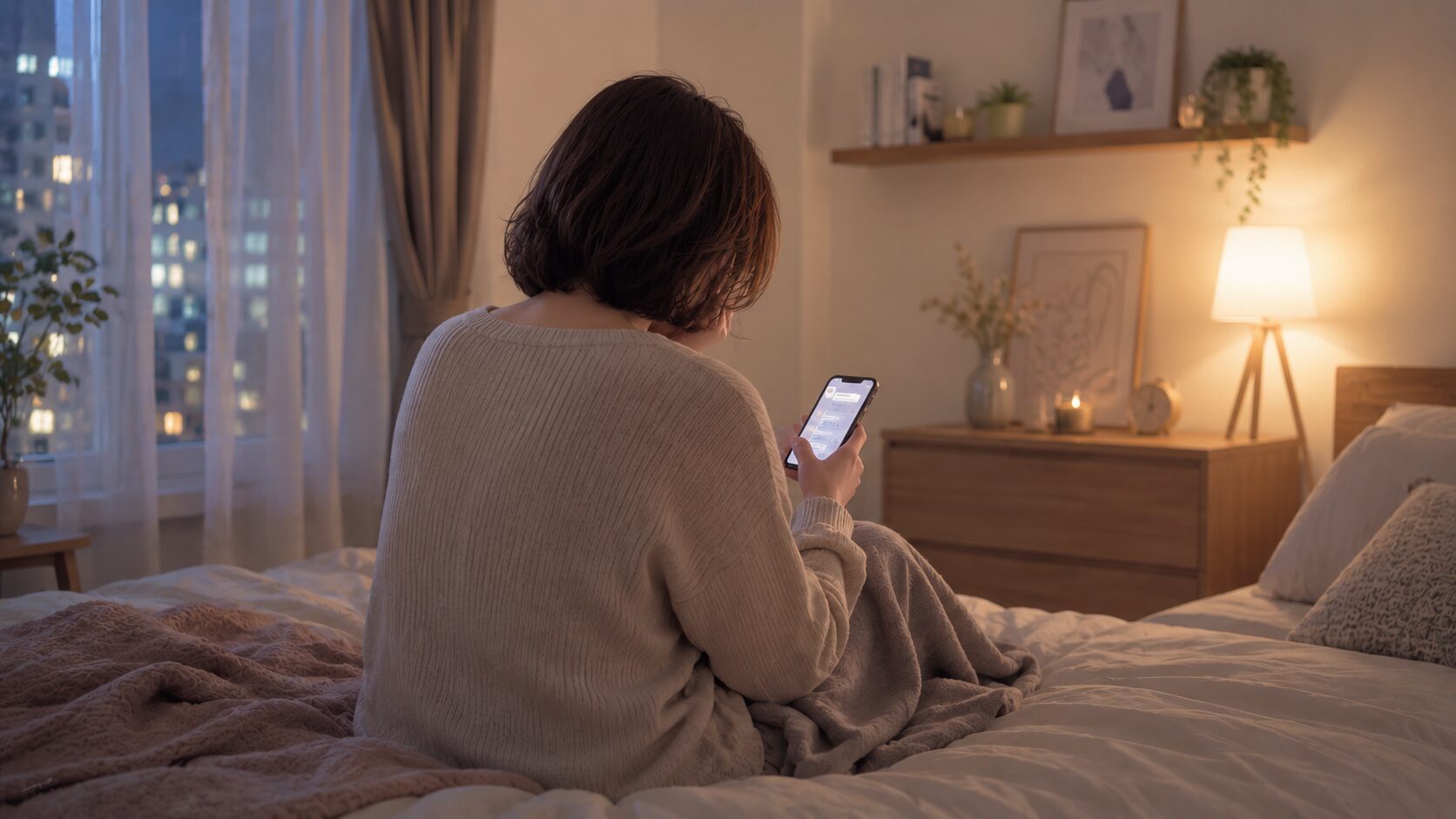 「いや、そういう意味じゃないんだ」
「スマホが勝手に送ったんだ」
「たまたま隣にいただけで…」
